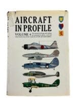 WW1 WW2 US British German Aircraft in Profile Vol 6 Hardcover Reference Book
