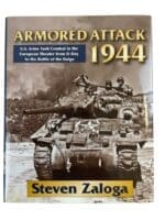 WW2 US Armored Attack 1944 Tank Combat in the European Theater New Hardcover Reference Book
