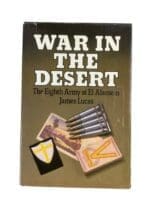 WW2 British War in the Desert The Eighth Army at El Alamein Used Hardcover Reference Book