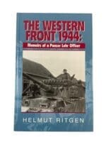WW2 German The Western Front 1944 Memoirs of a Panzer Lehr Officer New Hardcover Reference Book