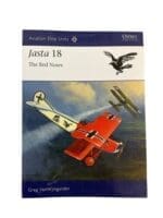 WW1 Imperial German Jasta 18 The Red Noses Osprey Elite No 40 SC Reference Book