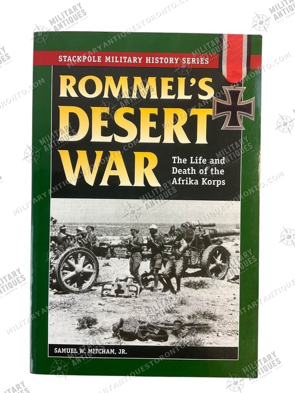 Rommals WW2 Germany DAK Rommels Desert War Reference Book - Military Antiques ...