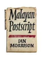 WW2 British Malayan Postscript Reference Book