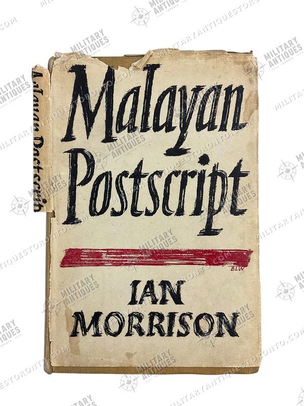 WW2 British Malayan Postscript Reference Book - Military Antiques Toronto