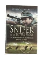 WW2 German Sniper on the Eastern Front Memoirs of Sepp Allerberger New Hardcover Reference Book