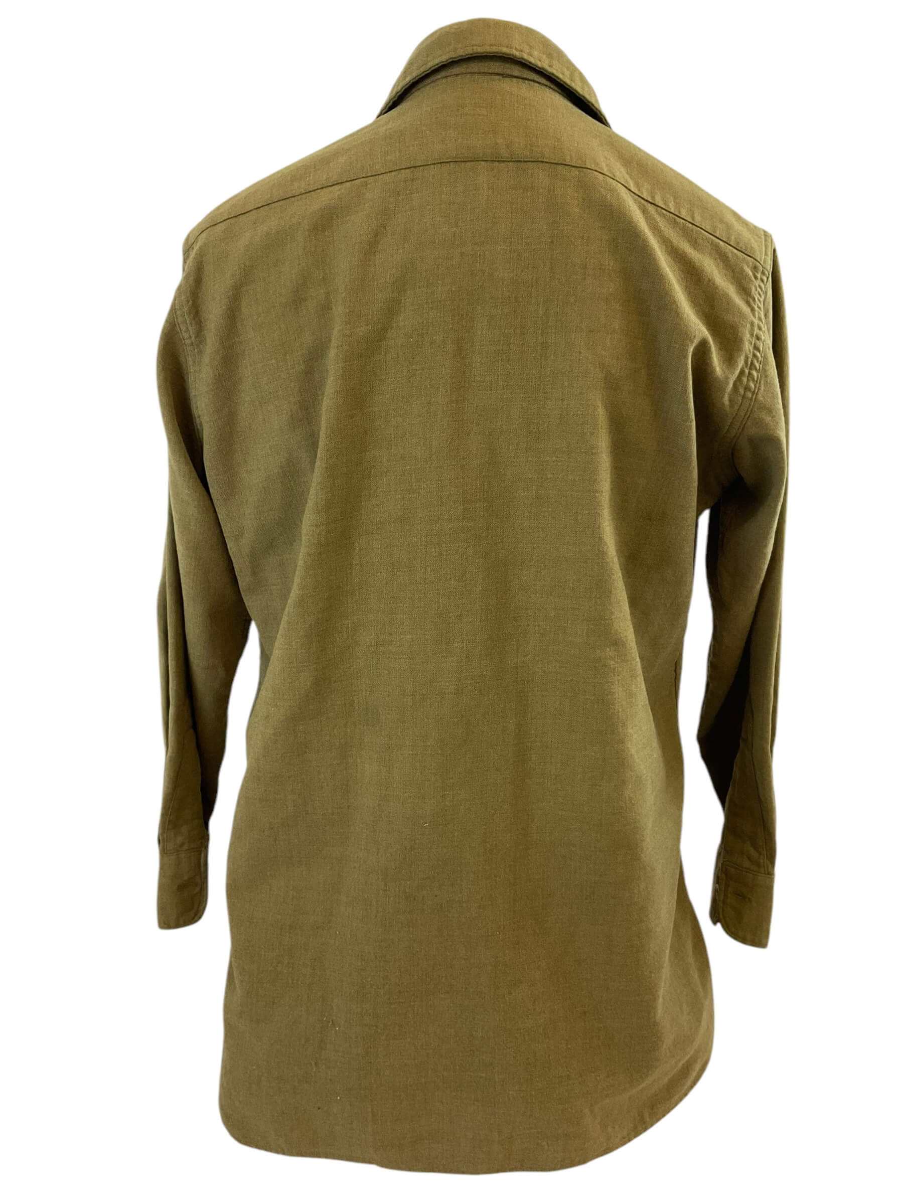 WW2 US Wool Shirt Named & Service No. WW2 US Wool Shirt Named & Service No.