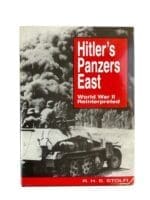 WW2 German Hitler's Panzers East Used Hardcover Reference Book