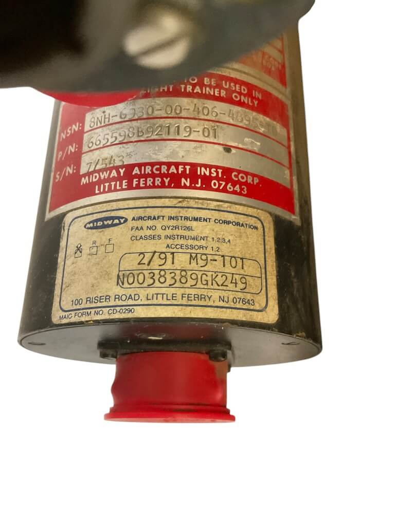 US USN USMC A4 Skyhawk Instrument Panel Complete Original US USN USMC A4 Skyhawk Instrument Panel Complete Original