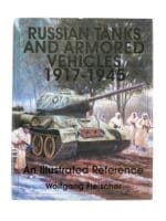 WW1 WW2 Russian Tanks and Armored Vehicles 1917 to 1945 Used Hardcover Reference Book