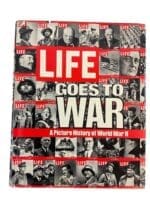 WW2 US Life Goes to War Picture History Softcover Reference Book