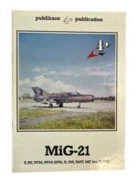 Czech Russian Soviet MiG-21 Fighter Aircraft Used Soft Cover Reference Book