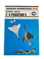 US USAF F-4 McDonnell Douglas Aerodata 14 Soft Cover Reference Book