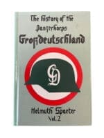 WW2 German The History of the Panzerkorps Grossdeutschland Vol 2 New Hardcover Reference Book