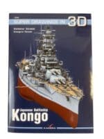 WW2 Japanese Battleship Kongo Kagero Super Drawings 16005 Reference Book