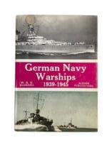 WW2 German Navy Warships 1939 to 1945 Almark Used Hardcover Reference Book