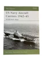 WW2 USN US Navy Aircraft Carriers 1942-45 WWII Built Ships Osprey Reference Book