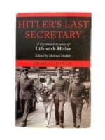 WW2 German Hitlers Last Secretary Firsthand Account Softcover Reference Book