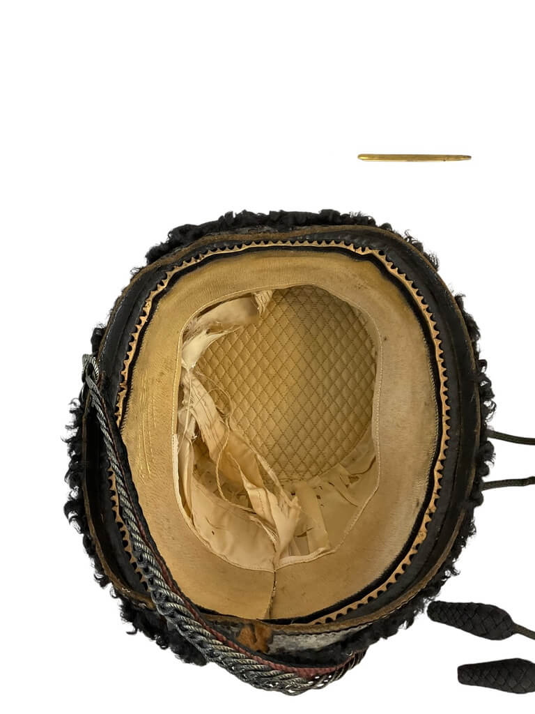 Canadian Winnipeg Rifles Officers Astrakhan Busby Hobsons with Cap Cords Canadian Winnipeg Rifles Officers Astrakhan Busby Hobsons with Cap Cords