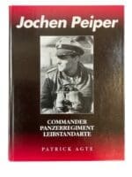 WW2 German Jochen Peiper Commander Panzerregiment Leibstandarte New Hardcover Reference Book
