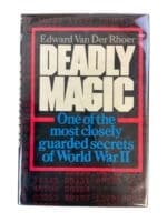 WW2 US USN Navy Deadly Magic Edward Van Der Rhoer Reference Book