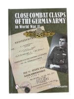WW2 German Close Combat Clasps of the German Army in World War 2 New Hardcover Reference Book