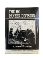 WW2 German The HG Panzer Division Used Hardcover Reference Book