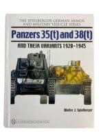 WW2 German Panzers 35(t) and 38(t) and Their Variants Spielberger New Hardcover Reference Book