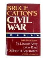 US Civil War Bruce Cattons Civil War Three Volumes in One Reference Book