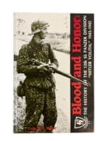 WW2 German Blood and Honor History of 12th SS Panzer Division Hitler Youth New Hardcover Reference Book