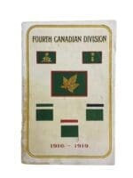 WW1 Canadian CEF The Story of the Fourth Canadian Division 1916 to 1919 Used Softcover Reference Book WW1 Canadian CEF The Story of the Fourth Canadian Division 1916 to 1919 Used Softcover Reference Book