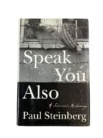WW2 German Auschwitz Speak You Also A Survivors Reckoning Reference Book WW2 German Auschwitz Speak You Also A Survivors Reckoning Reference Book