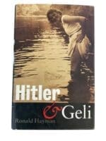 WW2 German Hitler and Geli Ronald Hayman Hardcover Reference Book