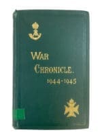 WW2 British The Oxfordshire and Buckinghamshire Light Infantry War Chronicle Vol 4 Used Hardcover Reference Book