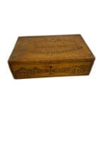 WW1 British POW Malta Souvenir Box Named