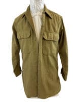 WW2 US Wool Shirt Named & Service No.