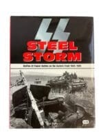 WW2 German SS Steel Storm Waffen-SS Panzer Battles on the Eastern Front Used Hardcover Reference Book