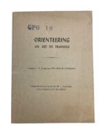 British Army Orienteering an Aid to Training Reference Book