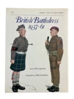 WW2 British Battledress 1937 to 61 Osprey Men at Arms No 112 Used Softcover Reference Book