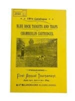 1894 Catalogue of Blue Rock Targets and Traps Reference Book