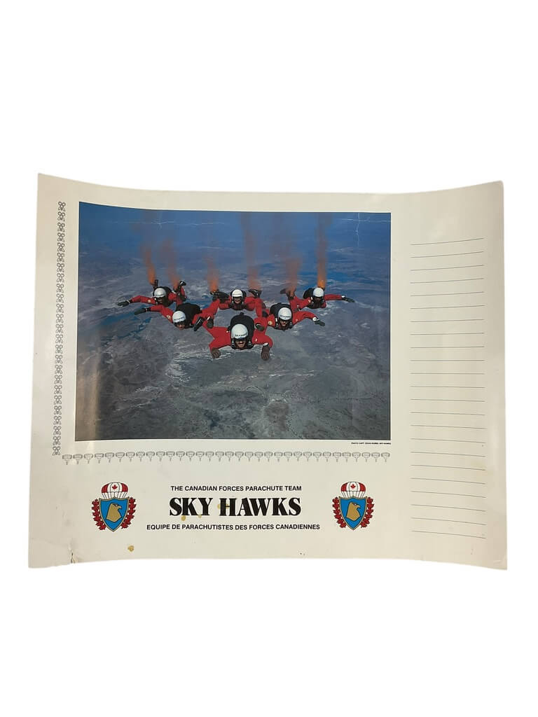 Canadian Forces Sky Hawks Parachute Team Print 1 Canadian Forces Sky Hawks Parachute Team Print 1