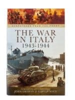 WW2 British The War in Italy 1943 to 1944 Despatches From The Front New Hardcover Reference Book