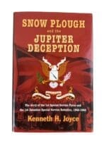 WW2 Canadian 1st SSF Snow Plough and Jupiter Deception Used Hardcover Reference Book