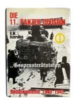 WW2 German The 11 Panzer Division Gespensterdivision GERMAN/ENGLISH TEXT Used Hardcover Reference Book