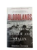 WW2 German Russian Bloodlands Europe Between Hitler and Stalin Used Softcover Reference Book