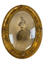 WW1 Canadian CEF 85th Battalion Framed Oval Picture Frame 25 X 19