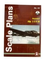 WW2 German Heinkel He 111 H Scale Plans Book No 59