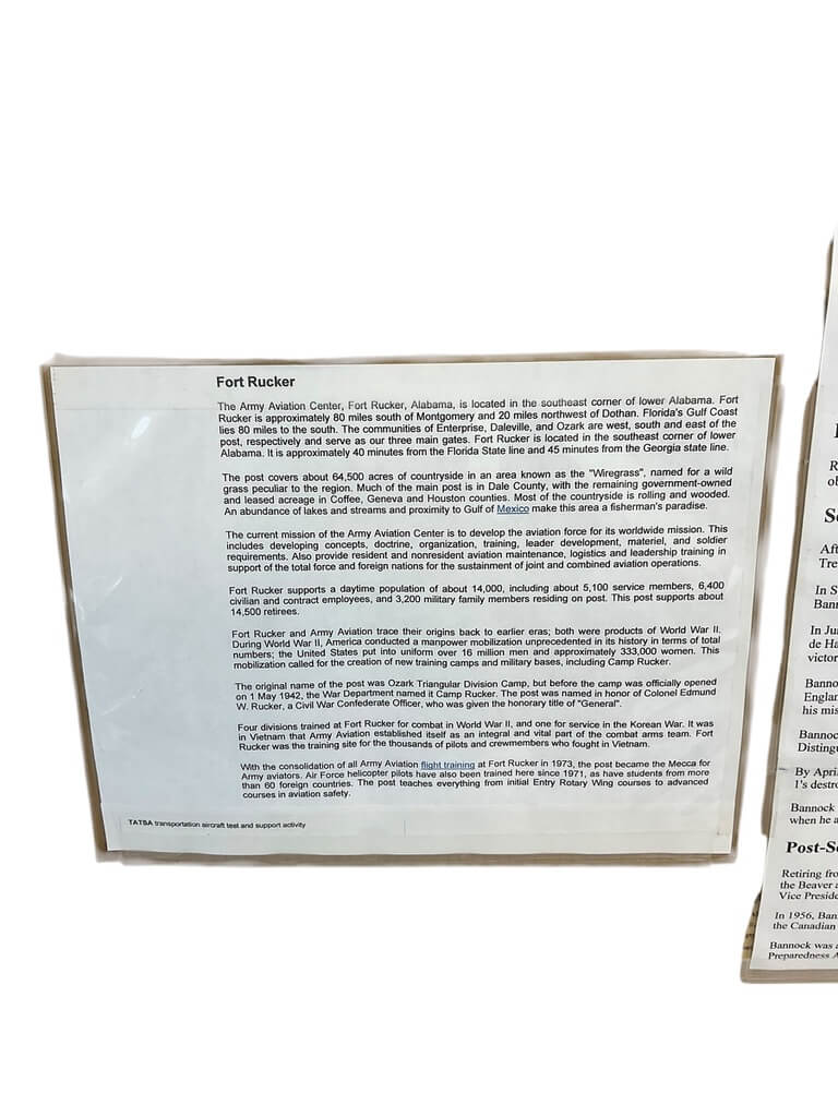 US Army Fort Rucker Caribou Aircraft in Flight Russ Bannock Dedication Framed Picture 20 X 17 US Army Fort Rucker Caribou Aircraft in Flight Russ Bannock Dedication Framed Picture 20 X 17