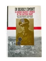 WW2 German In Deadly Combat Memoir of the Eastern Front Used Hardcover Reference Book