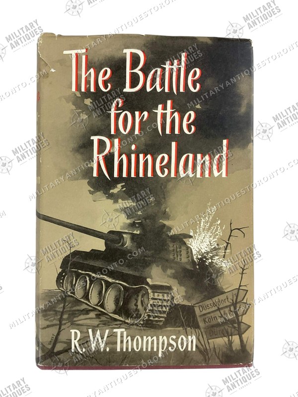 Pre Ww2 Rhineland WW2 German The Battle for the Rhineland Used Hardcover Reference Book ...