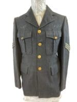 WW2 Canadian RCAF 4 Pocket Sgt Service Dress Named Bill Johnson